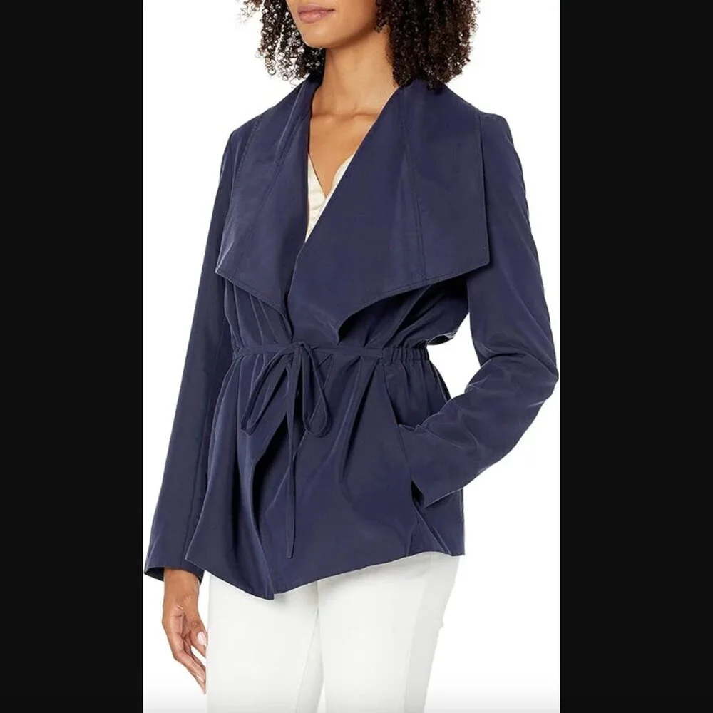 Club Monaco Women's Cadee Jacket, Aviator Navy, Size Medium